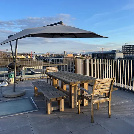 Modern Next To Hb With Roof Terrace Апартаменты Цюрих