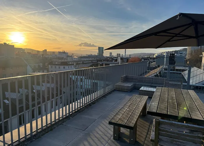 شقة Modern Next To Hb With Roof Terrace زيورخ